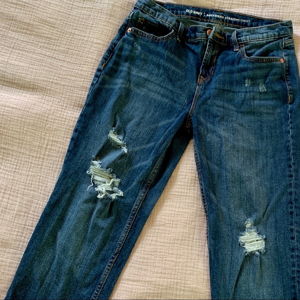 Boyfriend jeans, great condition!!